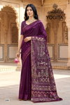 Yogita Vol 2 By Lt Fandy Satin Foil Printed Saree Exporters In India
